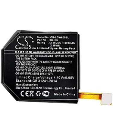 Buy BL-S6 570mAh Battery for Watch Urbane LTE - High Performance Long-lasting Power Fast Shipping Worldwide - Buy Online on GoSupps.com