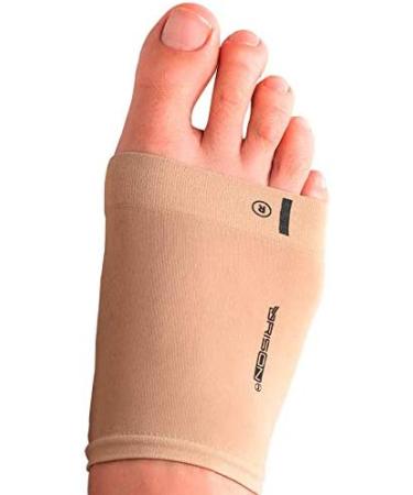Arch Support Sleeves - Plantar Fasciitis Relief Brace - Foot Arch Supports for Flat Feet - 1 Pair Beige - Buy Online on GoSupps.com