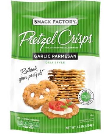 Snack Factory Deli Style Pretzel Cracker Crisps Variety Pack - 8 Flavors, 7.2 oz Bags (Pack of 8) - Buy Online on GoSupps.com