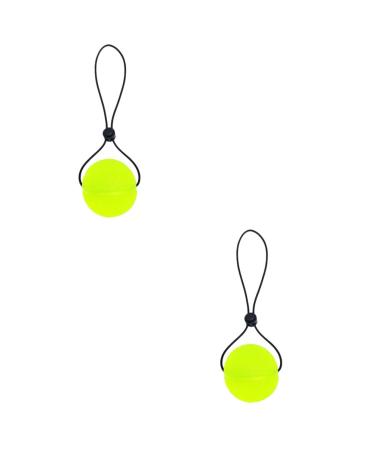 Fomiyes 2st handle ball fitness equipment training device with handle hand trainer finger trainer hand finger trainer gymnastics ball press handle strength trainer strengths training ball TPE