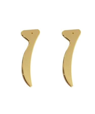 Magiclulu 2 STK scraping massage device Loan sparkling Schaber scratchy massage tools ear piercing set Face massage device roll massage tools facial plate horn metal body