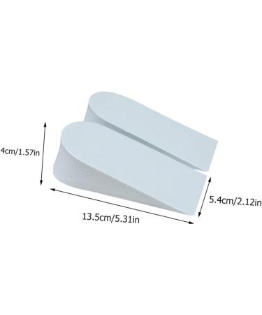 4 Pairs Invisible Inner Booster Pads Height Lift Insoles & Heel Inserts for Shoes | Comfortable Foam Shoe Pads for Students - Happy Birthday Ribbon Design - Buy Online on GoSupps.com