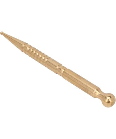 Verdant Touch Face Eye Massage Pen Acupressure Bar Brass Manual Acupuncture Pen for Deep Tissue Massage Men Women - Buy Online on GoSupps.com