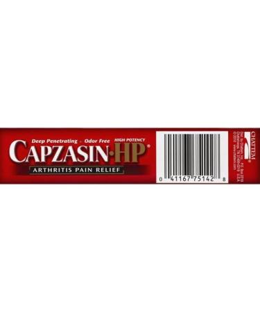 CAPZASIN HP Arthritis Muscle Pain Relief Cream 1.5 oz | Fast-Acting Pain Relief | Shop Internationally - Buy Online on GoSupps.com