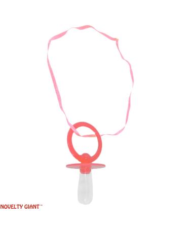 Jumbo Baby Pacifier Pink Costume Accessory - Novelty for Adults - Shop Now! - Buy Online on GoSupps.com