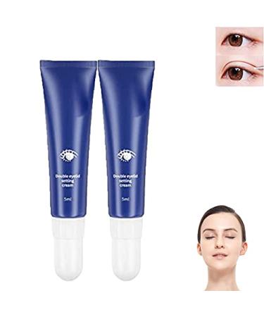Bigeyes Lifting Eyelid Contouring Cream Eyelid Defining Beauty Cream Invisible Eye Band Gel Cream Reduces The Appearance of Droopy Eyelids and Eye Wrinkles for Men and Women. (2pcs)