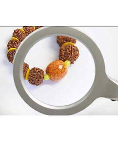 High-Grade Aluminum Alloy 12LED Lamp 85mm HD Reading Magnifier OfficeProducts Substitutability - Buy Online on GoSupps.com