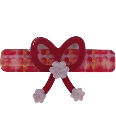 Limtula Simple Princess Hair Duckbill Clip Hair Clip w Hair Catch Barrettes Hair Adornment Hair Ornaments Pink Braided Bow Duc - Buy Online on GoSupps.com