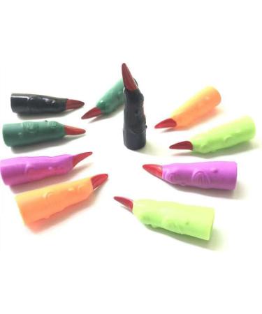 2 Halloween Finger Nail | Fake Witch Cosplay Fingers - Halloween Spooky Witches Nails Masquerade Costume Props for Kids and Adults Hixip 2 Pcs 60pcs - Buy Online on GoSupps.com