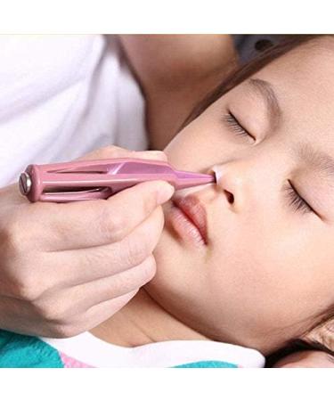 Gearmax Baby Nose Cleaning Tweezers Safety Round-Head Baby Ear Nose Navel Cleaner Clip Tool - Buy Online on GoSupps.com