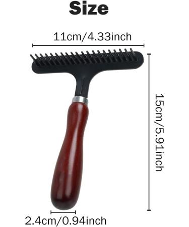 Violotoris Pet Tsomb for Delicate Grooming ESI Clean Durable Hair Remover Gandy Charpet Rake - Buy Online on GoSupps.com