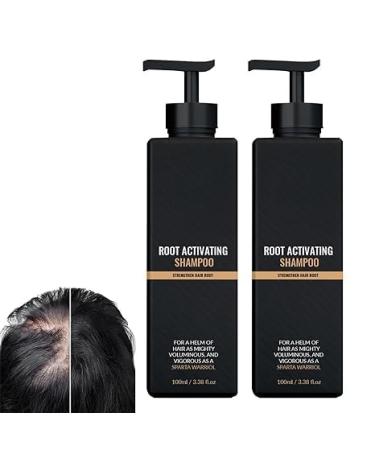 Spartan Root Activator Shampoo 2pcs Spartan Shampoo Spartan Root Activator Shampoo Spartan Hair Growth Shampoo Promotes Thicker