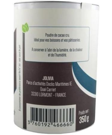 Organic Raw Cocoa Powder - 350g | Powder Size | Vegan | Made in France - Buy Online on GoSupps.com