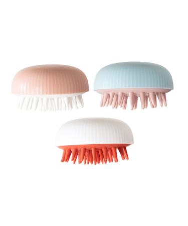 FRCOLOR 9 STK Shampoo brush Haircare engineer Hair brush tools for the shower cleaning brush shampoo-brush with double usage cleaning comb Double purpose