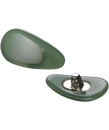 Harilla Green & Black Screw-In Eyeglass Nose Pads - Antislip 14mm for Glasses & Sunglasses - International Shipping Available - Buy Online on GoSupps.com