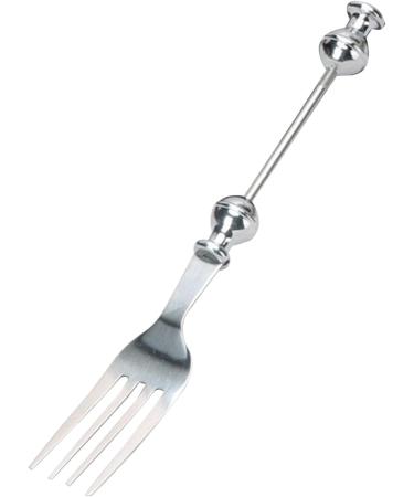 Funny Cake Bread Forks Bead Stringing Round Spoon Stainless Steel Dessert Forks Multi-Functional Kitchen Tool Fruit Fork Stainless Steel Dessert Spoon 2 - Buy Online on GoSupps.com