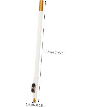 TOVINANNA 12pcs Eyebrow Pencil Sharpener Eyebrow Shaper Pencil Eyebrow Pencil Women White Wooden - Buy Online on GoSupps.com