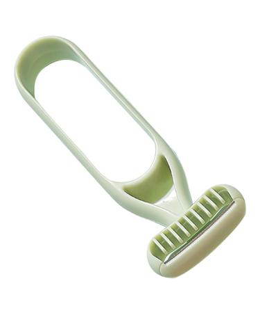 Healvian armpit hair knife shave manual body hair cutter body hair oxyhears cutter hair removal Tools razor for ABS plastic electrical remote Miss green