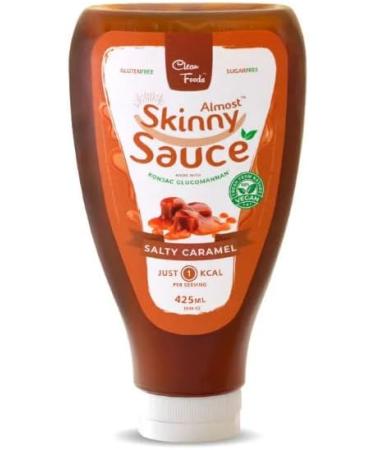 3 x CleanFoods Dessert Sauce 1 Calorie I Salted Caramel Flavor I 425 ml I for Pancakes Waffles I Less than 1 Calorie per Serving (5 g) I Salted Caramel Dessert Sauce I Veggie - Buy Online on GoSupps.com