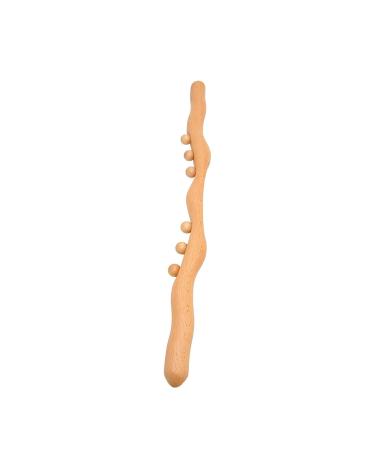 Wooden Schabestab - Anggrek Home Acupuncture Gua Sha Tool for Muscle Relaxation & Pain Relief - Buy Online on GoSupps.com