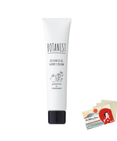 Botanist Botanical Hand Cream Grapefruit & Chamomile 30g | Premium Blotting Paper Set | Shop Internationally - Buy Online on GoSupps.com