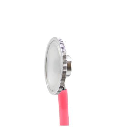 Dixie EMS Single Head Lightweight Stethoscope - Latex Free for Doctors, Nurses, Students - Medical and Home Use - Pink - Buy Online on GoSupps.com