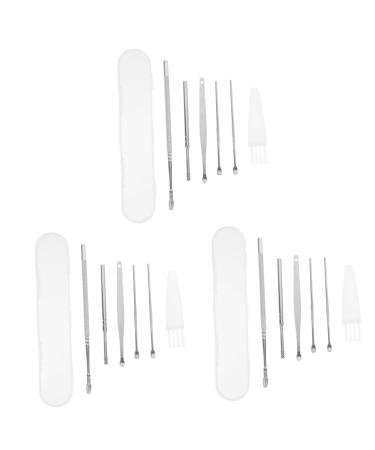 FOMIYES 12 Sets Ear Pick Tool Ear Wax Removal Tool Ear Wax Remover Earwax Removal Kit Ear Wax Removal Kit Ear Pick Kit Ear Scraper Ear Spoon Ear Cleaner