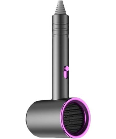 Hair Drying Towels Rotatable Nozzle Hair Drier Fast Drying Folding Design ABS PP Portable Powerful Blow Dryer for Home Salon Hair Drier Professional Mute 360 Degree (Grey with Blue Light) - Buy Online on GoSupps.com