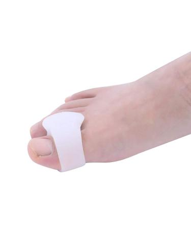 GloaSublim Silicone Toe Separators - 1 Pair Bunion Corrector and Pain Relief Tool - Buy Online on GoSupps.com