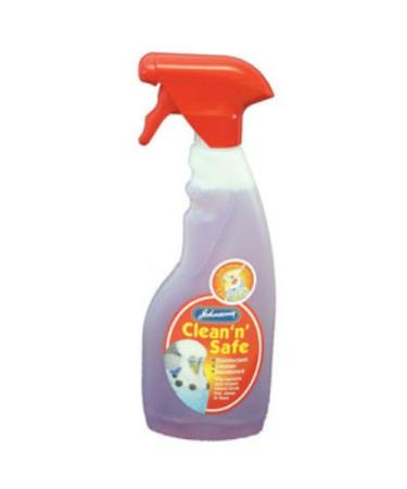 Johnson's Clean and Safe Bird Cage Disinfectant Trigger Spray 500ml