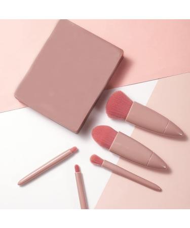 Buy Mini 5-Piece Portable Makeup Brush Set - Super Soft Eyeshadow & Loose Brushes for Flawless Makeup - International Shipping Available - Buy Online on GoSupps.com