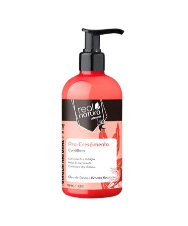 REAL NATURA Saltfree conditioner for hair growth 300 ml unisex promotes healthy hair growth