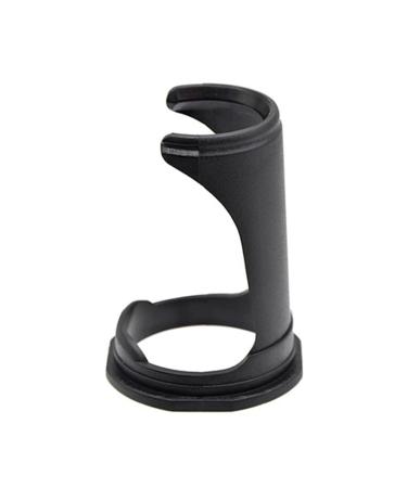 Beard Brush Stand Holder Shaving Brush Holder Plastic Shaving Tool Holder Beauty Tools for Dry Wet Black Shaving Brush Stand Holder