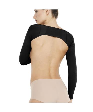 SOLIDEA Unisex Muff Slimming Sleeves - Graduated Compression 15/21 mmHg (Black S) for Effective Leg Support - Buy Online on GoSupps.com