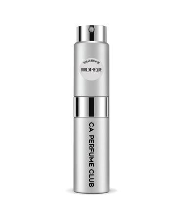 CA Perfume Impression of Biblotheque For Women & Men Replica Version Fragrance Dupes Concentrated Long Lasting Eau de Parfum Spray Refillable Atomizer Bottle 0.27 Fl Oz/8ml-X1