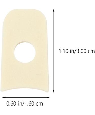 Beavorty 45Pcs Callus Cushions Self Adhesive Callus Cushions Round Foam Padding Oval Shaped Cushion Corn Pads Toe and Foot Protectors (Random Color) Size 1 - Buy Online on GoSupps.com