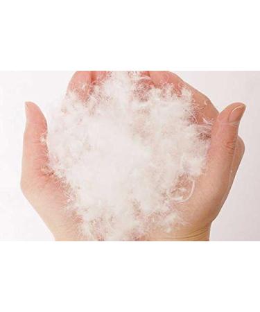 100% Natural White Goose Down and Feather Filling - 1/2 lb - Ideal for Comforters, Pillows, Cushions, Jackets - Hungarian Softness - Dream Solutions USA - Buy Online on GoSupps.com