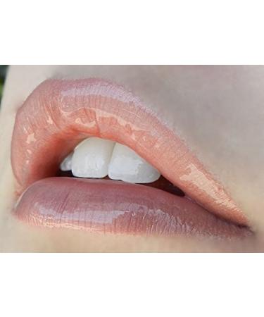 Lipsense Pink Champagne cool undertones with a metallic shimmer finish