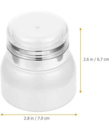 CLISPEED Cream Pressing Sub Container Cream Holder Press-type Container Leak-proof Cream Jars Acrylic Bottle for Cream Acrylic Acid Sample Travel Lotion - Buy Online on GoSupps.com
