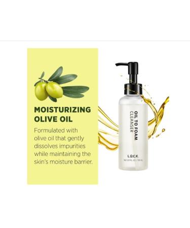 Olive Oil Based Facial Cleanser & Makeup Remover | Vegan Natural Skincare for All Skin Types | 5.07 fl oz - Buy Online on GoSupps.com