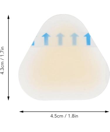 12 Sheets Moleskin Blister Plasters for Feet Waterproof Blister Bandage Foot Care Tape Patches Waterproof Adhesive Foam Blister Sticker Moleskin Pads for Women Men(Triangle) 12 Sheet#2 - Buy Online on GoSupps.com