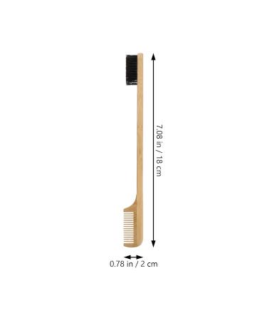 FOMIYES Eyebrow Comb - Wooden Handle Lash Extension & Eyelash Grooming Tool | Perfect for Brow Shaping & Trimming - Buy Online on GoSupps.com