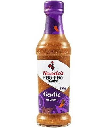 Assorted Sauce Bundle with Nando's Peri-Peri Hot Medium and Garlic 250g each + Brightdale Kitchen Booklet - Buy Online on GoSupps.com