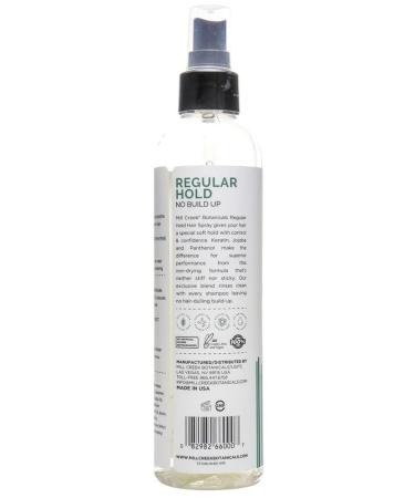 Mill Creek Hair Spray Regular Hold - 8 fl oz - Buy Online on GoSupps.com