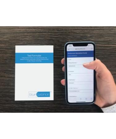 Intolerance Test for Vegetarians - Blue Balance Self-Test Sampling Kit for Home - Buy Online on GoSupps.com