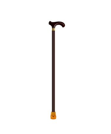 Crutches Wooden Walking Stick Cane Elderly Special Handled Walking Wood Faucet Handrail Wand Anti-Slip Crutch Hiking/Trekking Cane Pole (A) powerfully