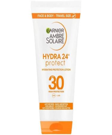 Garnier sun cream moisturising sun protection milk SPF 30 Ambre Solaire 1 x 50 ml (1 pack) 150 ml (1 pack)