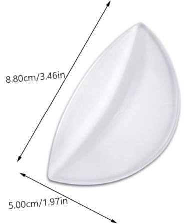 FOMIYES 10 Pairs Arch Support Gel Pads - Forefoot Cushion Inserts for Pain Relief | Transparent 8.8x5x1.1CM - Buy Online on GoSupps.com