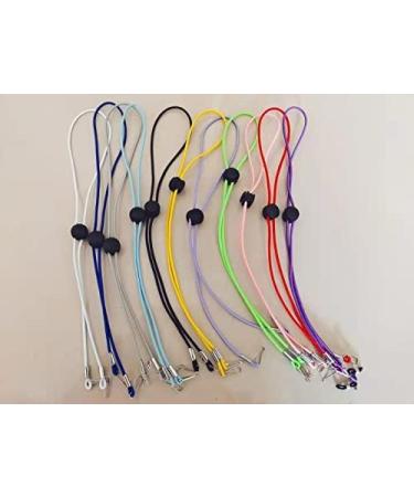 20 Pairs Adjustable Mask Lanyards Convenient Face Mask Lanyards Holder Elastic Face Necklace Holder Anti-Lost Mask for Women Men Kids (Multicolor) (Colorful) Rainbow Color 13.78IN - Buy Online on GoSupps.com