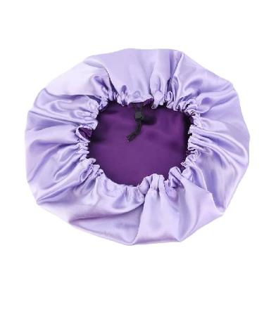 Elaviti Satin Bonnet & Xtreme Rosemary Mint Hair Growth Oil Bundle | Large Reversible Cap & Organic Oil for Hair Growth | Purple Color - Buy Online on GoSupps.com